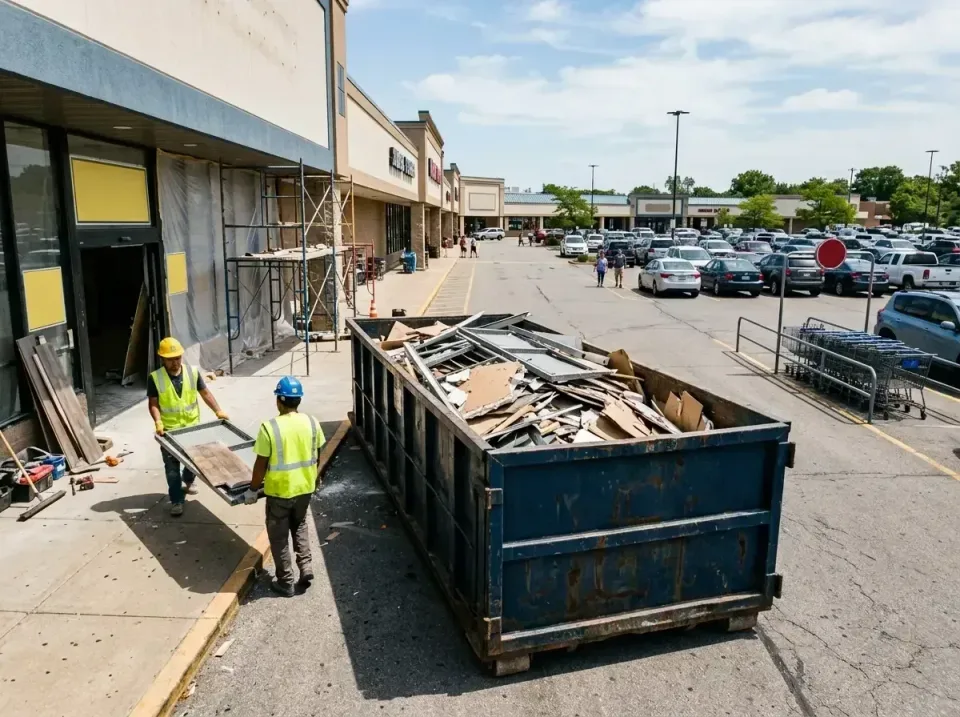 retail-store-renovation-debris-003 — frequently asked questions, Roll-off Dumpster Rentals in Brown Station, MD
